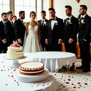 Wedding Cake Gone: Confusion at the Empty Table