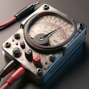 Detailed Voltmeter Image - Electric Instrument in Action