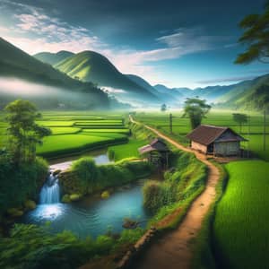 Gentle Vietnamese Countryside Landscapes