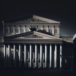 Gorgeous Bolshoi Theatre Building Architecture