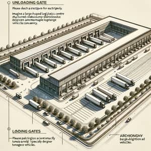 Architectural Design of Efficient Logistics Centre