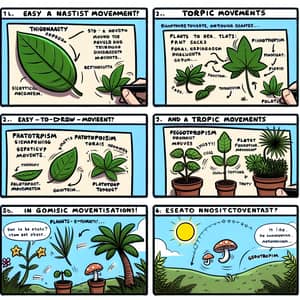 Educational Comic on Plant Movements