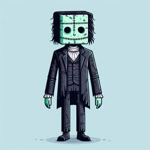 Classic Frankenstein Character Art | Horror Imagery