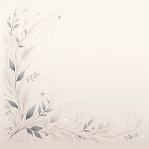 Elegant Fantasy Frame with Delicate Elements