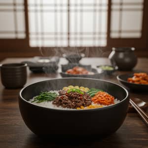 Traditional Korean Rice Bowls