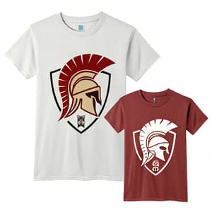 Spartan-Inspired T-Shirt Designs for All Ages