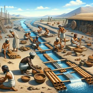 Ancient Plumbing: Evidence from 3000 B.C.