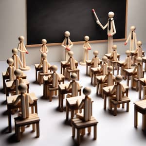 Matchstick Classroom: Unique Teaching Environment