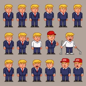 Donald Trump Sprites Collection