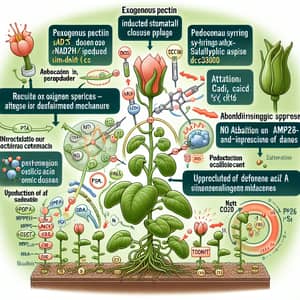 Exogenous Pectin-induced Stomatal Closure in Arabidopsis Plants: Process and Benefits