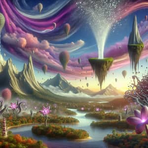 Surrealistic Landscape: Enchanting Dreamscapes