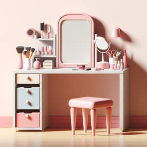 Modern Teenage Girl Dressing Table | Stylish & Functional Design