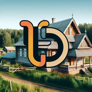 UD Logo Design with Dacha Background