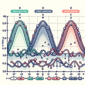 Enzyme Reaction Kinetics Graph: Zero, First, Second Order Reactions