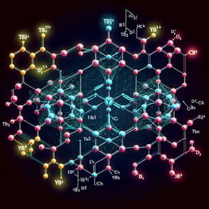 Metal-Organic Framework (MOF) with Tb3+ and Yb3+ Lanthanide Ions