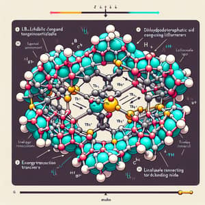 Aesthetic Crystal Structure of Metal Organic Framework (MOF)