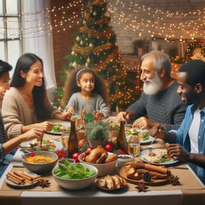 New Year's Family Celebration: Diverse Traditions