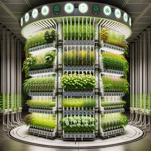 Automated Vertical Garden: Innovative Indoor Growing