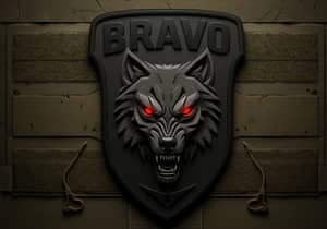 Elite Military Patch for Bravo Squad