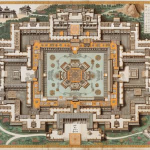 Explore the Ancient Royal Palace Map