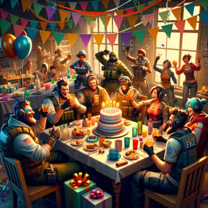 Warface Characters Celebrate a Joyful Birthday