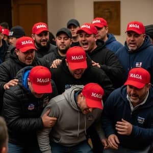 MAGA People in Red Hats: A Humorous Encounter