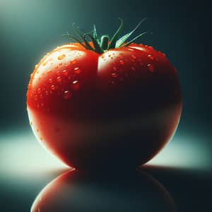 Fresh Organic Tomato: Juicy & Vibrant Red