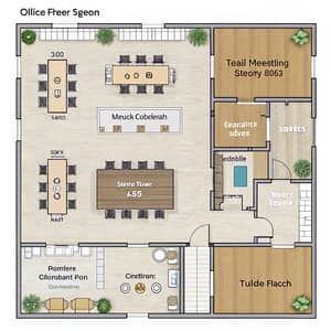 Creative Office Floor Plan Design