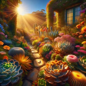 Vibrant Succulent Garden: Colors & Serenity | Nature Oasis