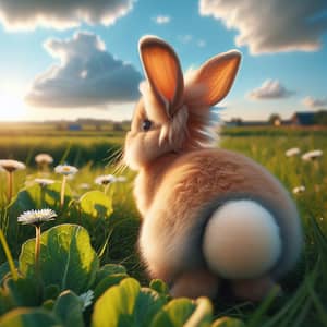 First Descendant Bunny Walking Away | Fields of Green