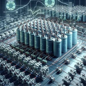 Capacitor Bank Voltage Distribution Simulation