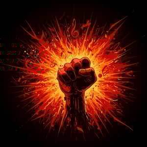 Rage in a Song - Album Cover Art