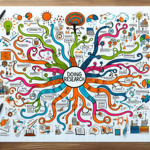 Create a Vibrant Mind Map for Research Insights | Engaging Visual Summary