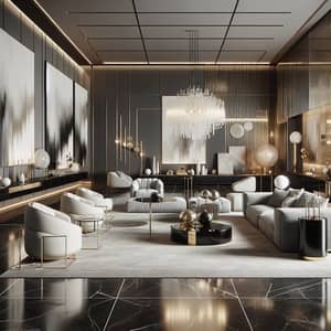 Luxurious Modern Interior Design with Chic Aesthetics