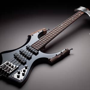 Unique Ax-Shaped Bass Guitar | Outdoor Music Instrument