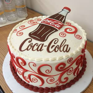 Create a Coca-Cola Shaped Cake - Easy Recipe