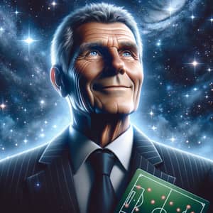 Fatih Terim Football Manager Floating in Space