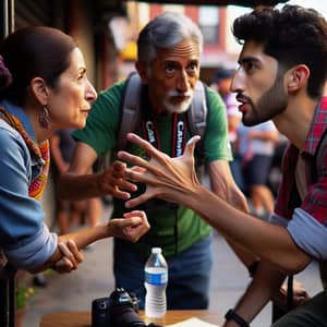 Candid Street Photography: Vibrant Decision Making