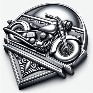 Classic Motorcycle Logo Emblem Design