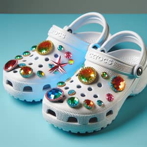 Stylish Crocs with DJ Bling - Comfort Meets Flash