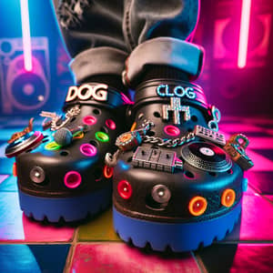 Funky DJ-Inspired Clog Shoes for Music Lovers