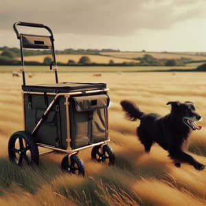 Lightweight Hand-Pulled Camping Cart for Outdoor Adventures