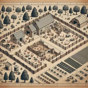 Modest Farm Layout: Designing a Small Farm with Essential Elements