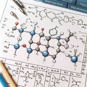 Lewis Structures and Force Prediction for KCl, OCS, SO2, CH3F, NH4Cl in Water