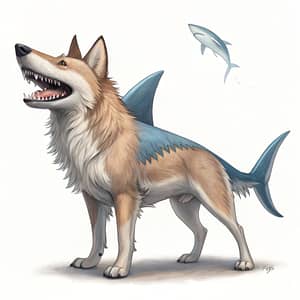 Unique Dog Shark Mix - A Fun Creation