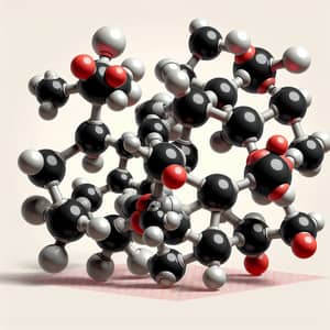 Molecular Structure of 3-Methylhexanoyl Chloride