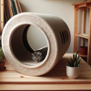 Premium Elliptical Cat Tunnel | Felt Material