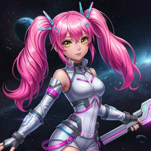 Sci-Fi Anime Girl: Stunning Art and Designs