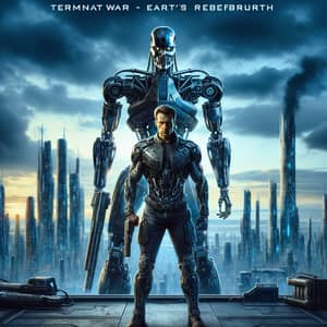 Terminator War: Earth's Rebirth Book Cover Design