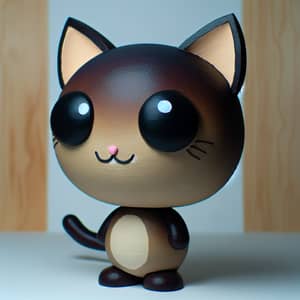 Homemade Cat Funko Pop Figurine | Colorful Cat Toy